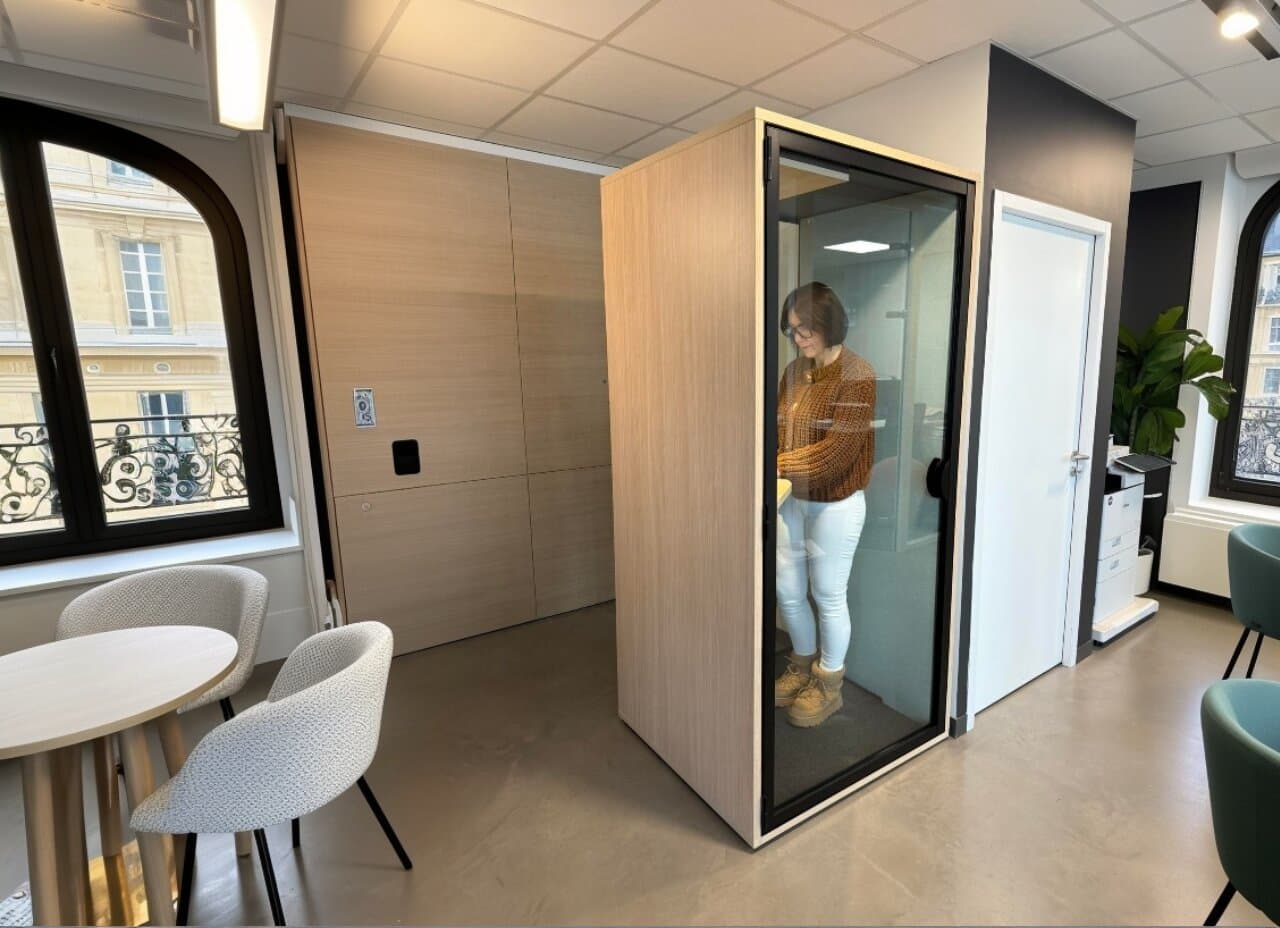 Cabine acoustique 4 personnes réunion phone booth